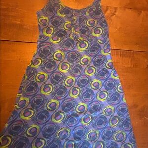 REI Multicolor Swirl Pattern Top